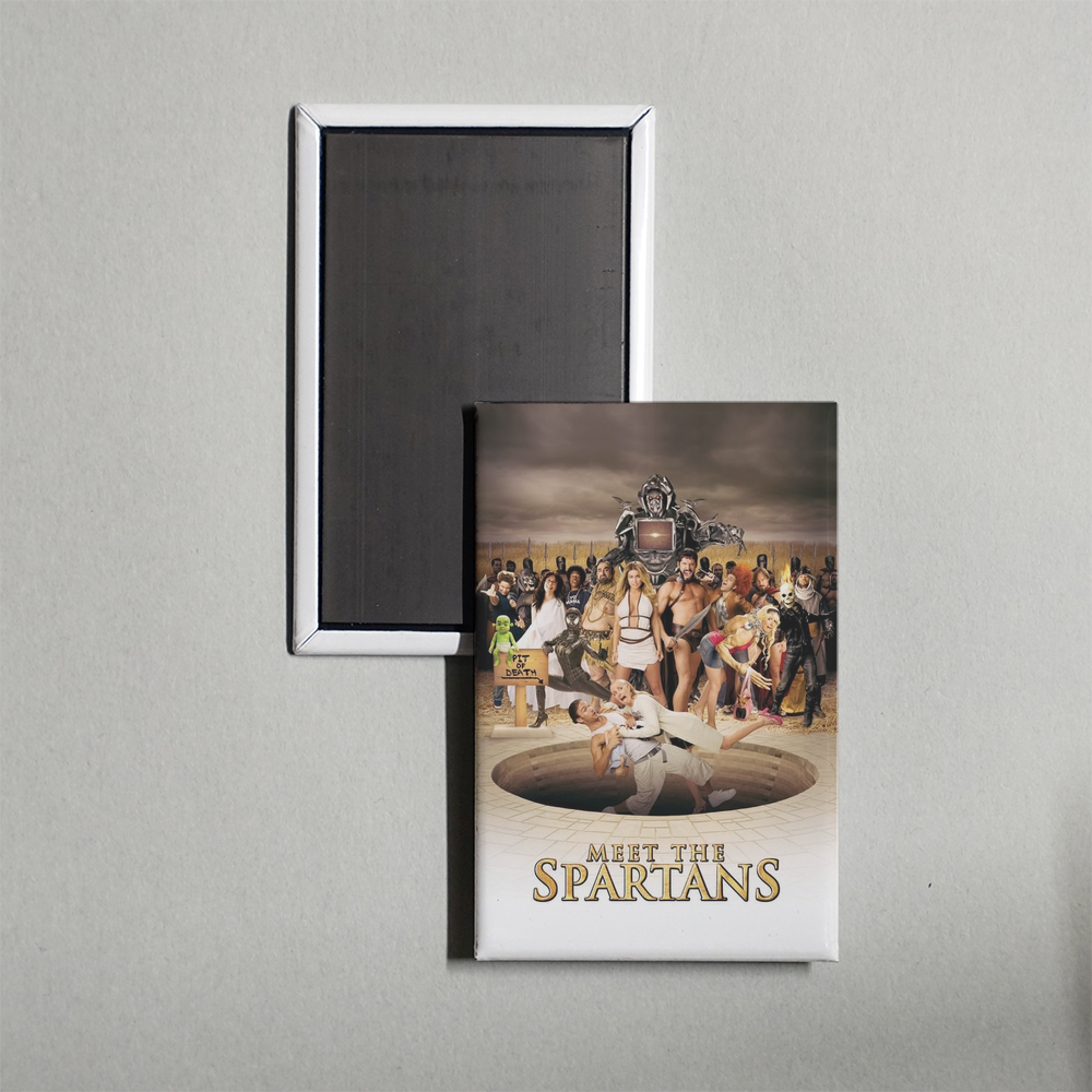 Meet the Spartans Mini Movie Fridge Magnet