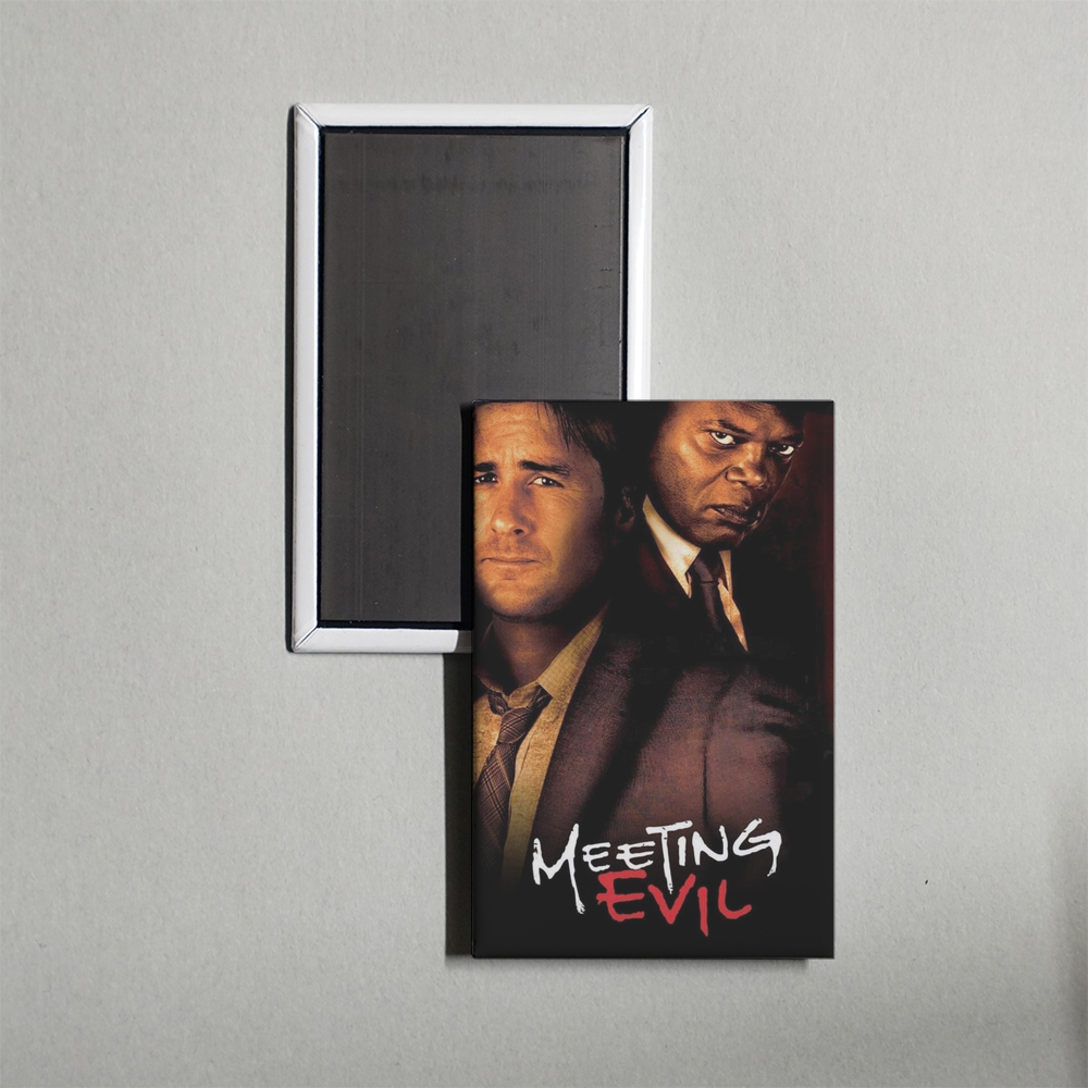 Meeting Evil Mini Movie Fridge Magnet