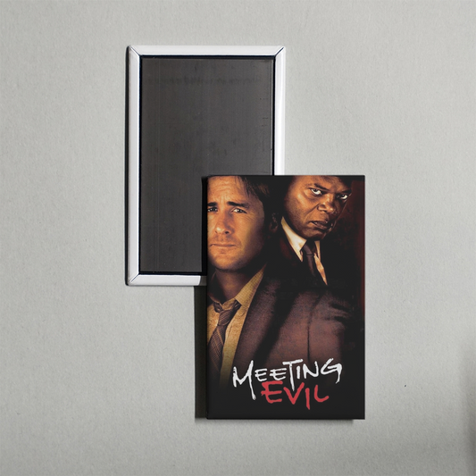 Meeting Evil Mini Movie Fridge Magnet