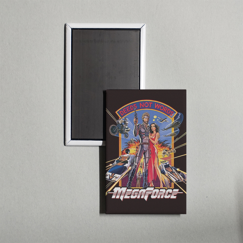 MegaForce Mini Movie Fridge Magnet