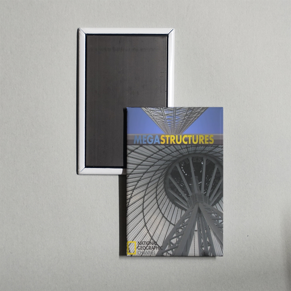 MegaStructures TV Show Fridge Magnet