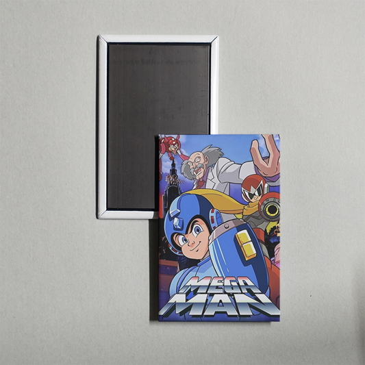 Mega Man TV Show Fridge Magnet