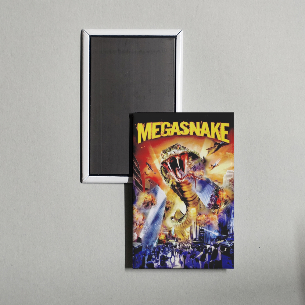 Mega Snake Mini Movie Fridge Magnet