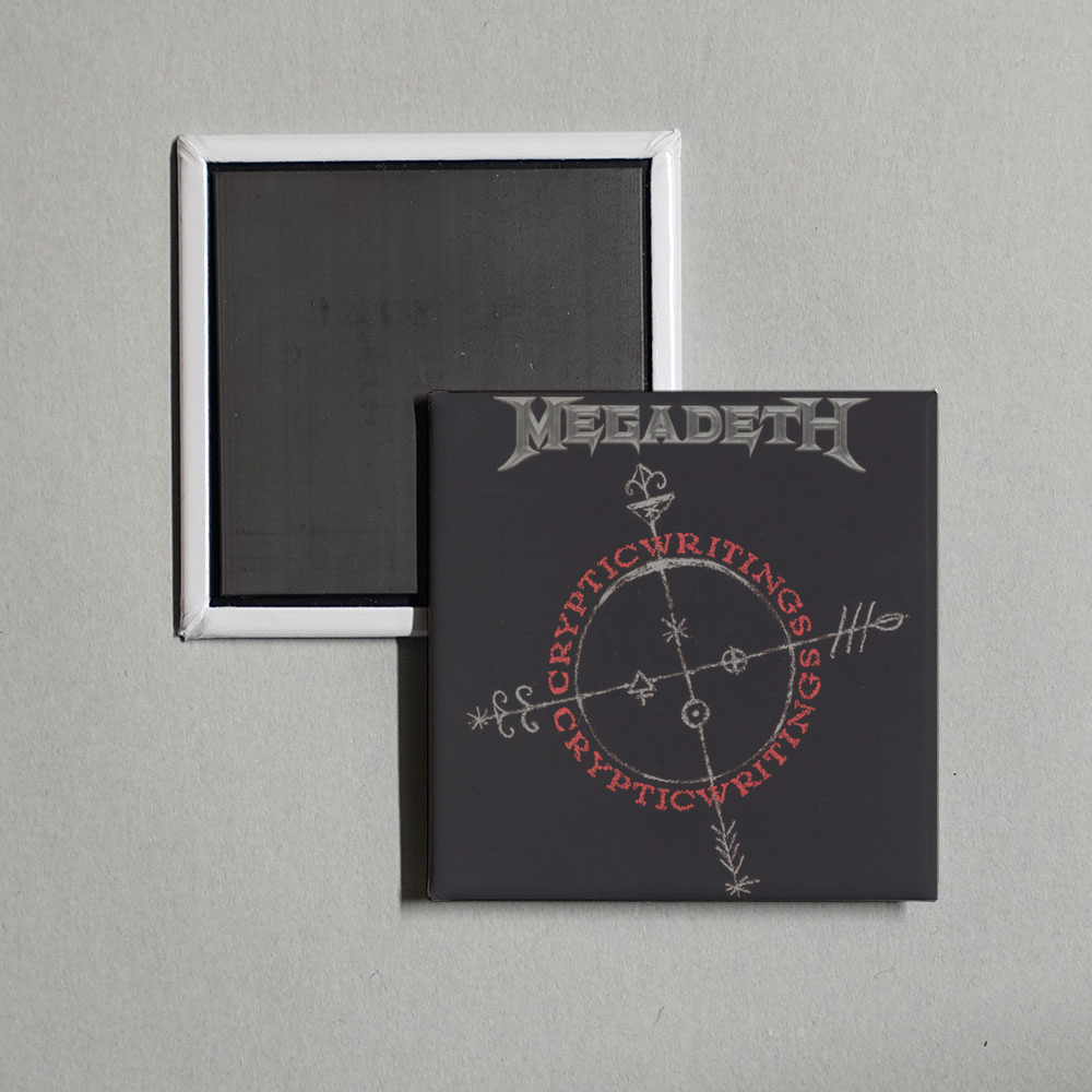 Megadeth - Cryptic Writings (Expanded Edition - Remastered) Album Cover Fridge Magnet