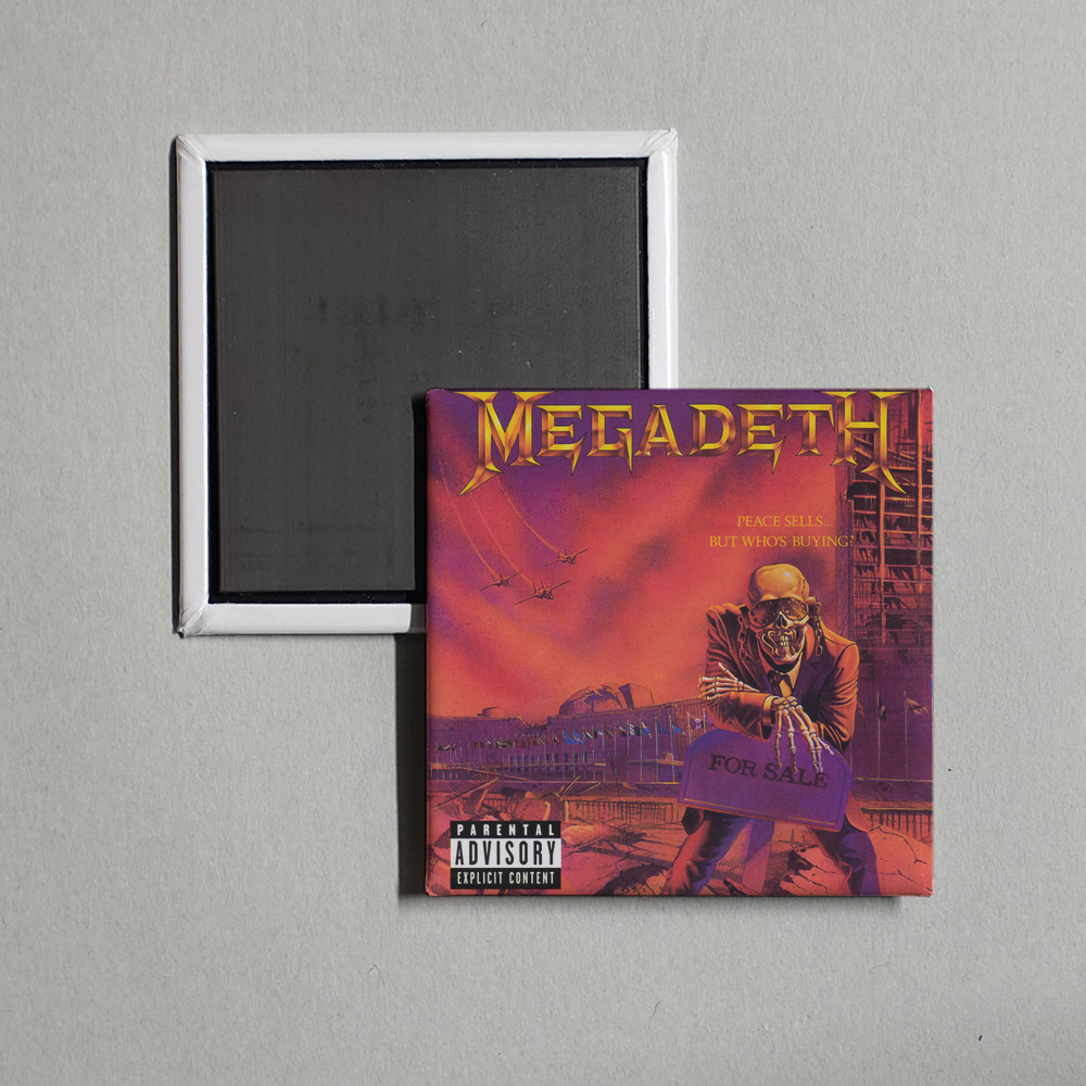 Megadeth - Peace Sells...But Who's Buying (Expanded Edition - Remastered) Album Cover Fridge Magnet