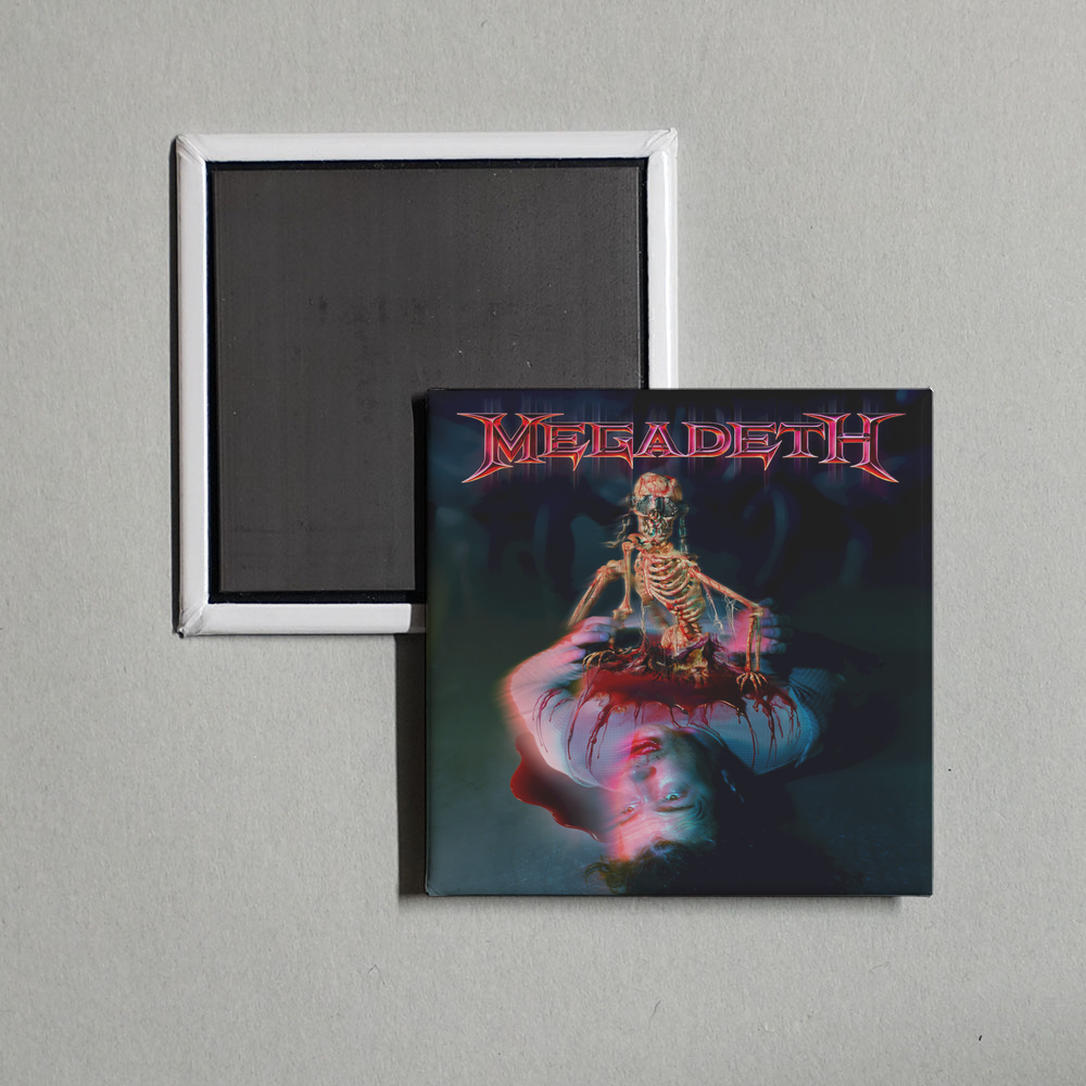 Megadeth - The World Needs a Hero Album Cover Fridge Magnet