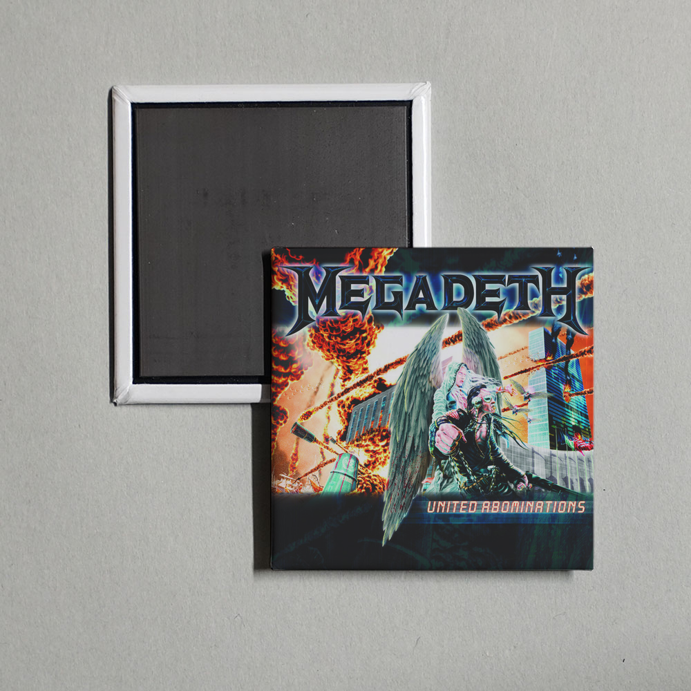 Megadeth - United Abominations Album Cover Fridge Magnet