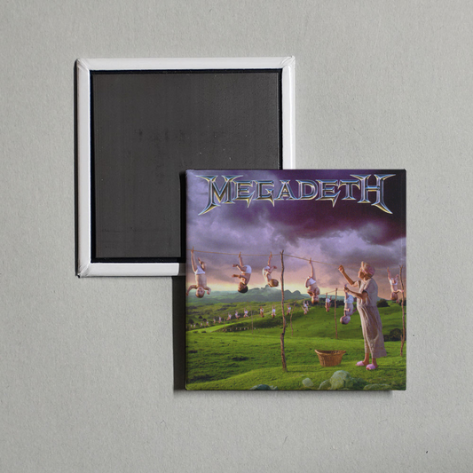 Megadeth - Youthanasia (Expanded Edition - Remastered) Album Cover Fridge Magnet
