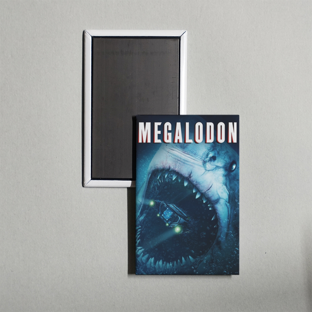 Megalodon Mini Movie Fridge Magnet