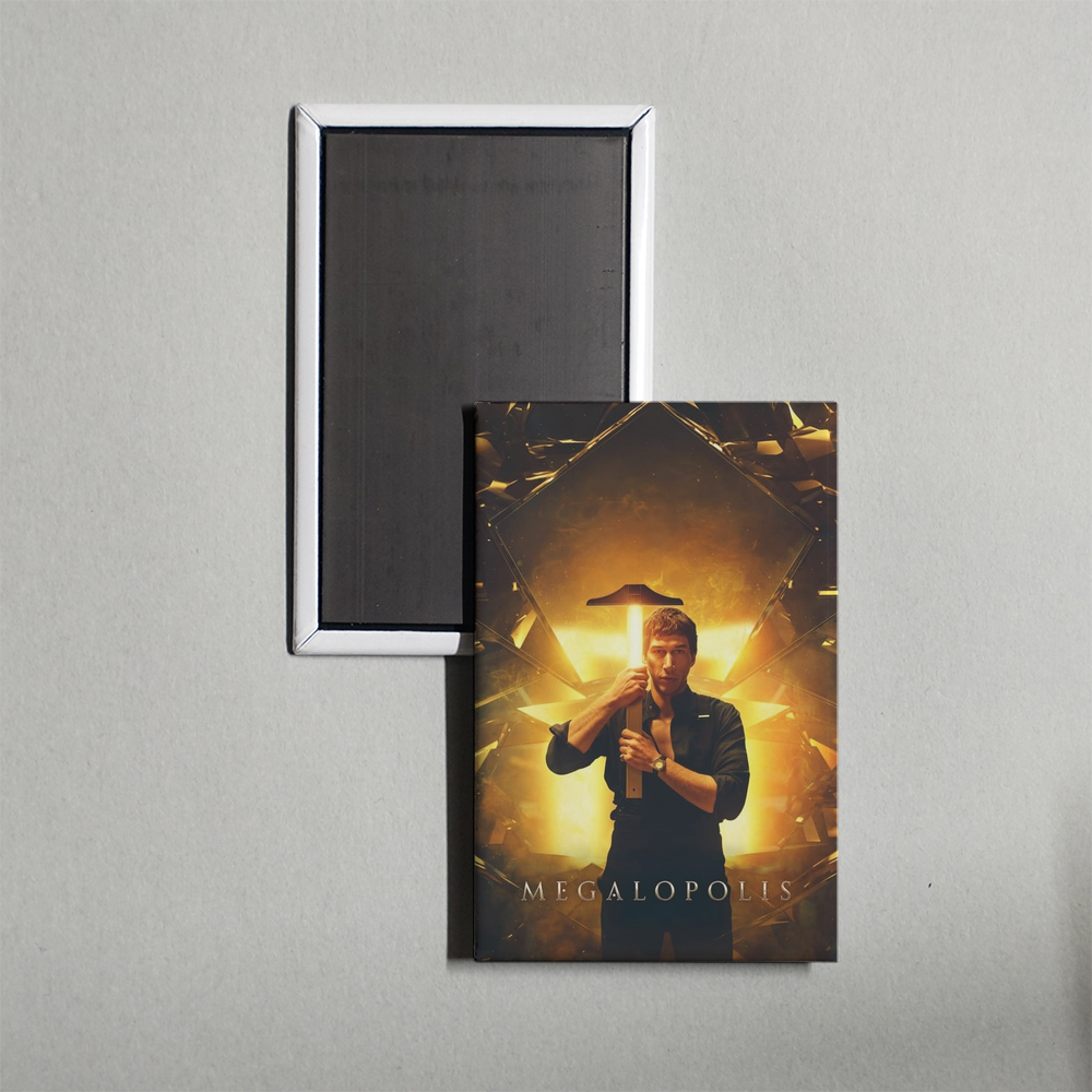 Megalopolis Mini Movie Fridge Magnet