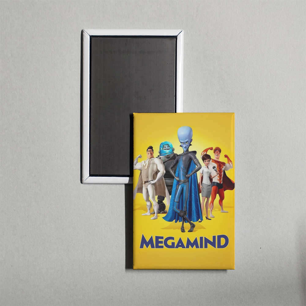 Megamind Mini Movie Fridge Magnet