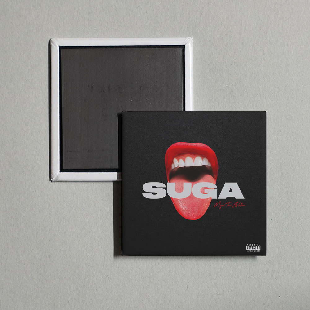 Megan Thee Stallion - Suga Album Cover Fridge Magnet