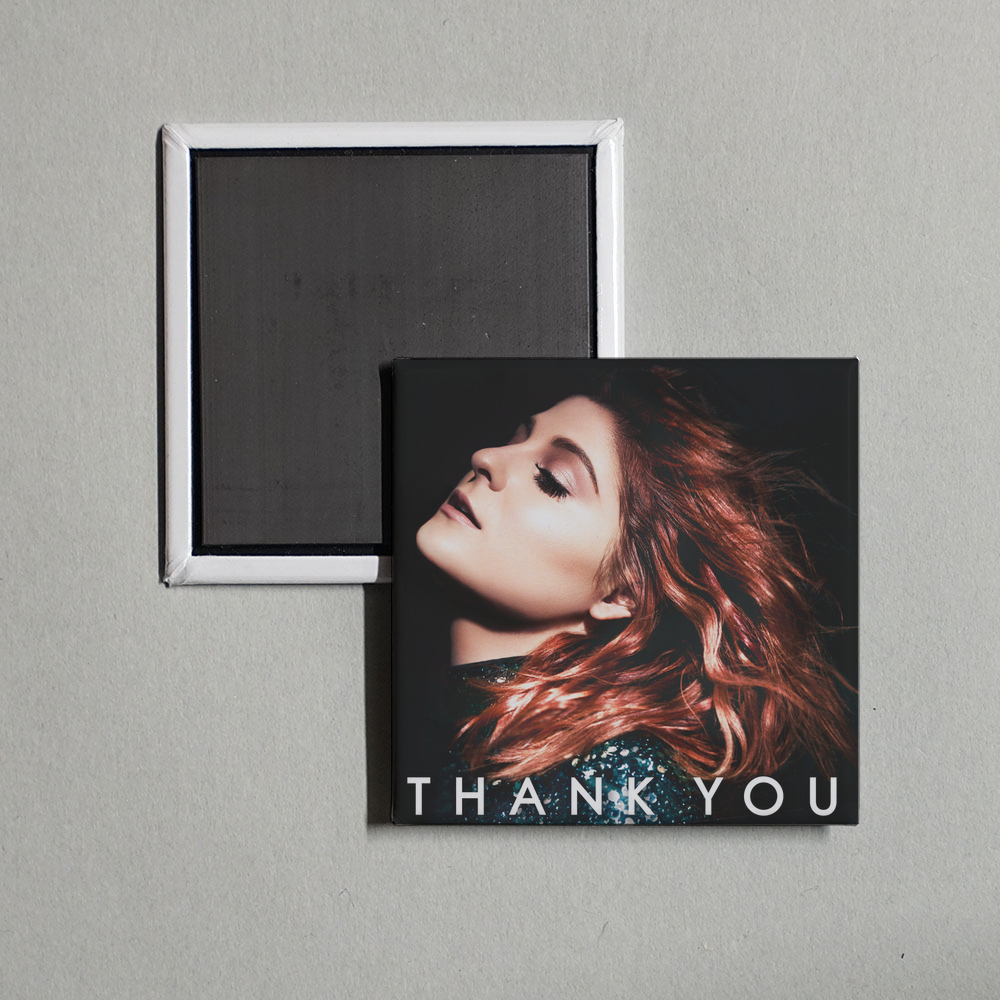 Meghan Trainor - Thank You (Deluxe Version) Album Cover Fridge Magnet