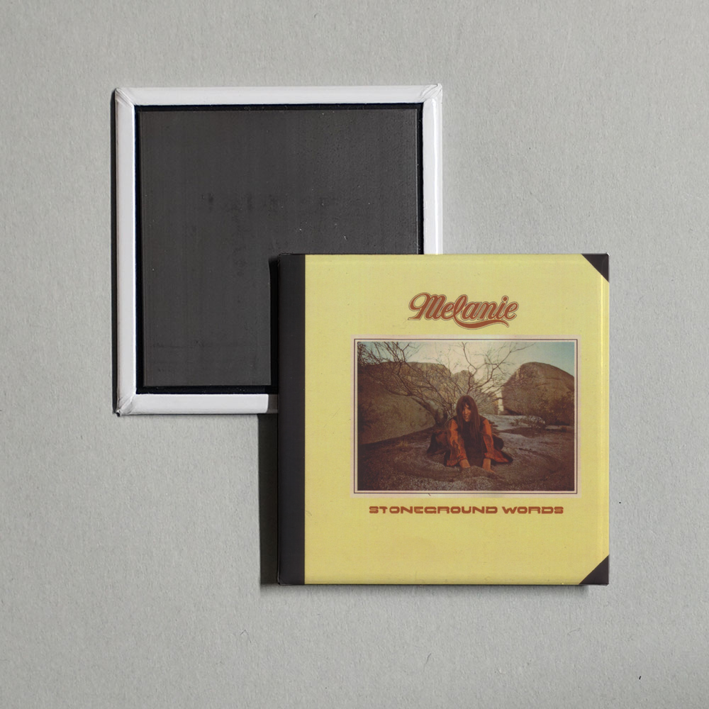 Melanie - Stoneground Words Album Cover Fridge Magnet