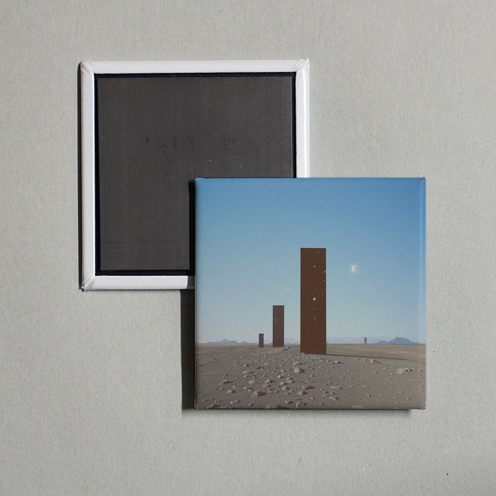 Meltt - Eternal Embers Album Cover Fridge Magnet