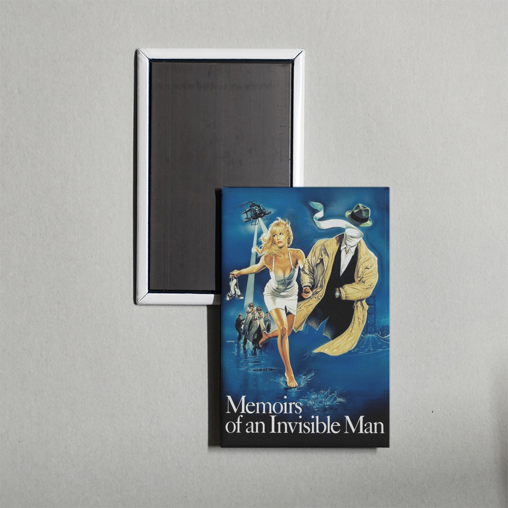 Memoirs of an Invisible Man Mini Movie Fridge Magnet
