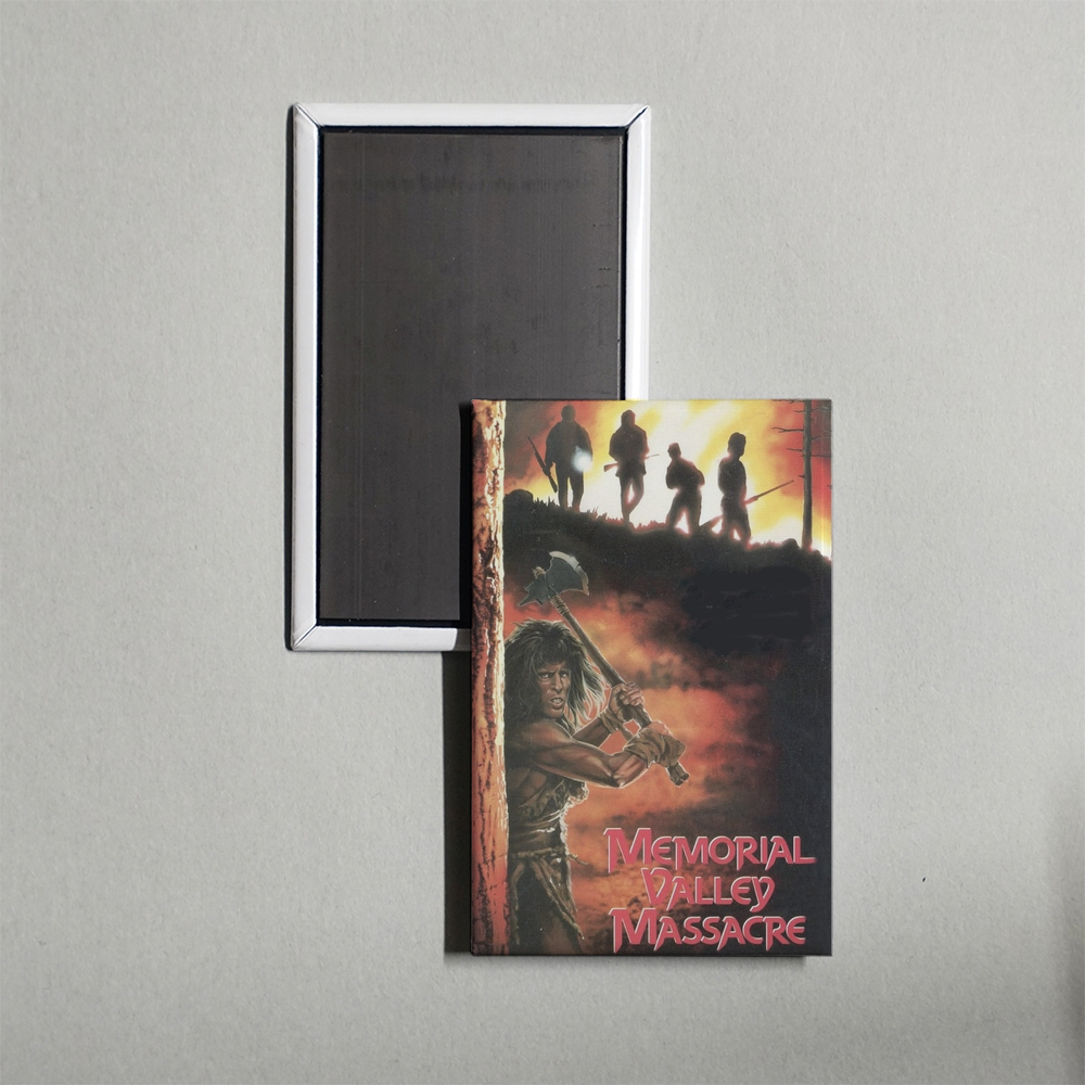 Memorial Valley Massacre Mini Movie Fridge Magnet