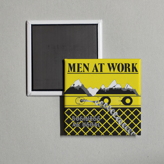 Men At Work - Business As Usual Album Cover Fridge Magnet
