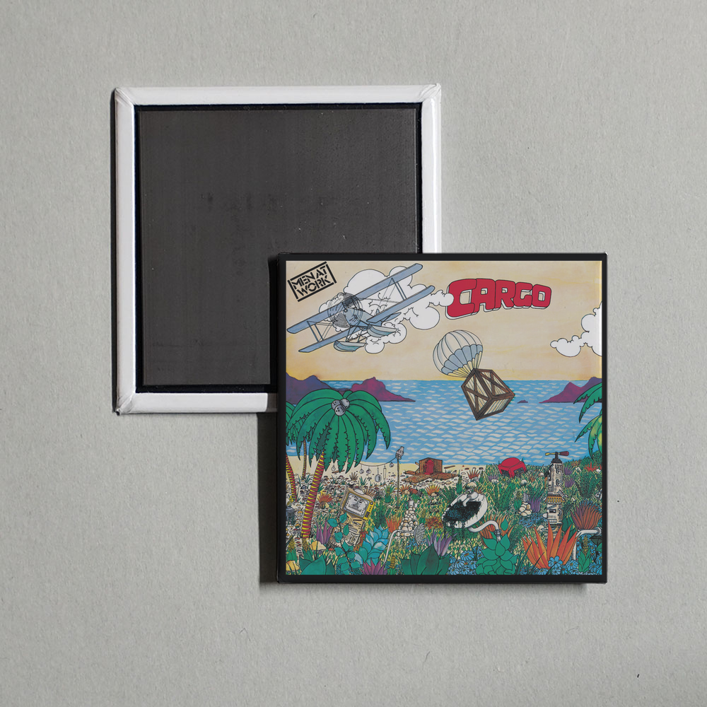 Men At Work - Cargo Album Cover Fridge Magnet