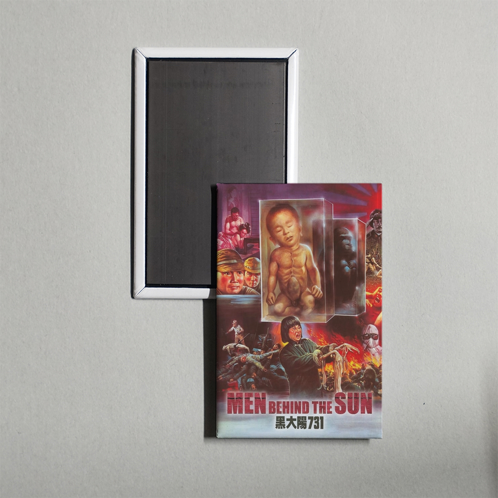 Men Behind the Sun Mini Movie Fridge Magnet