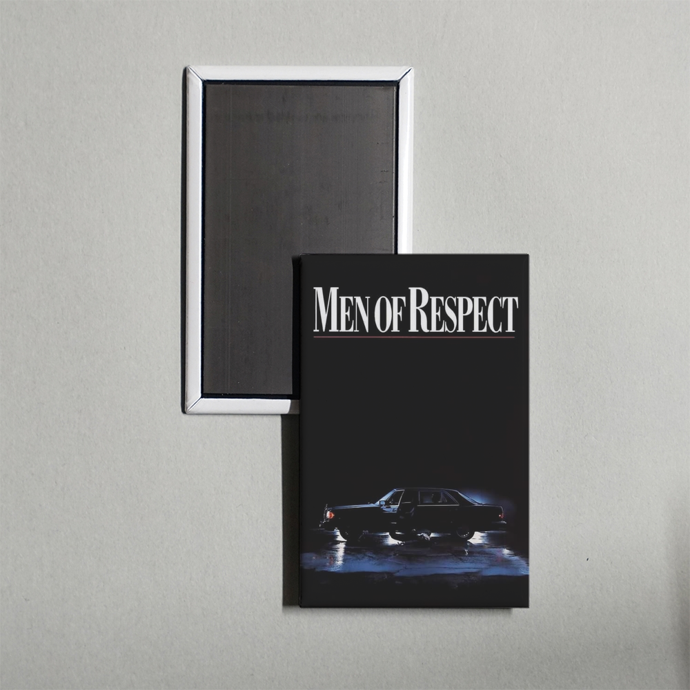 Men Of Respect Mini Movie Fridge Magnet