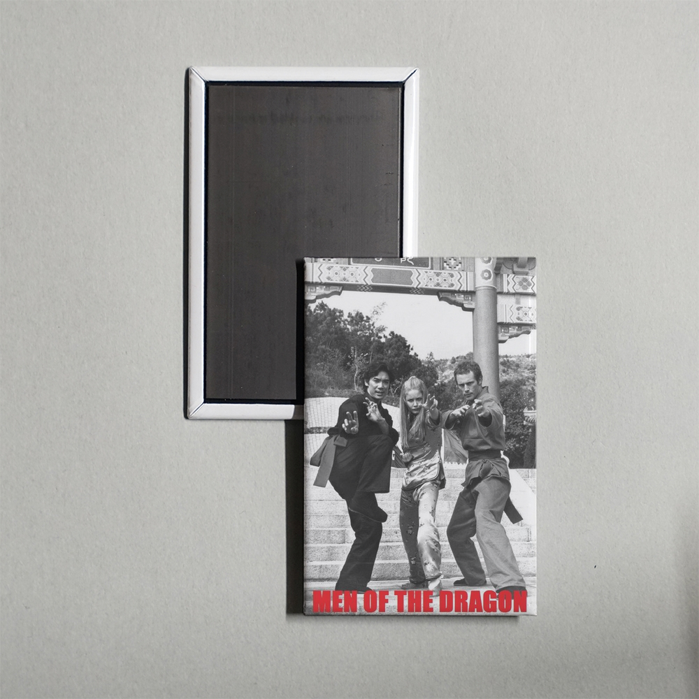 Men of the Dragon Mini Movie Fridge Magnet