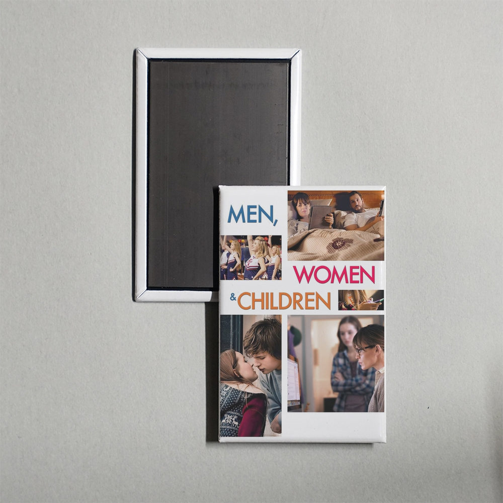 Men, Women & Children Mini Movie Fridge Magnet