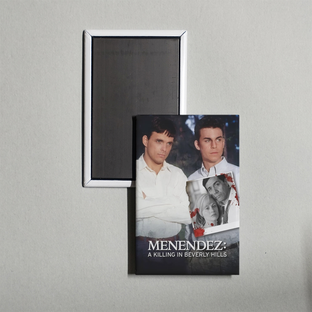 Menendez A Killing in Beverly Hills Mini Movie Fridge Magnet