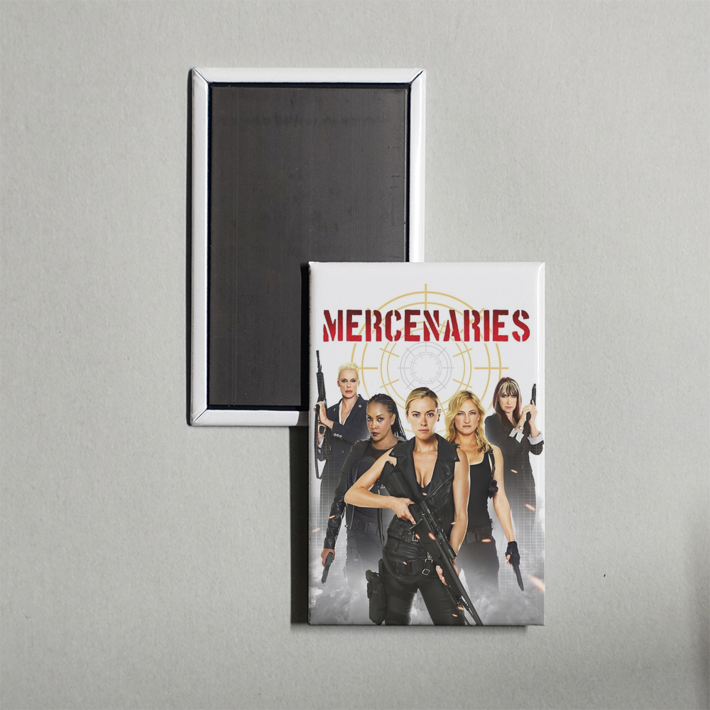 Mercenaries Mini Movie Fridge Magnet