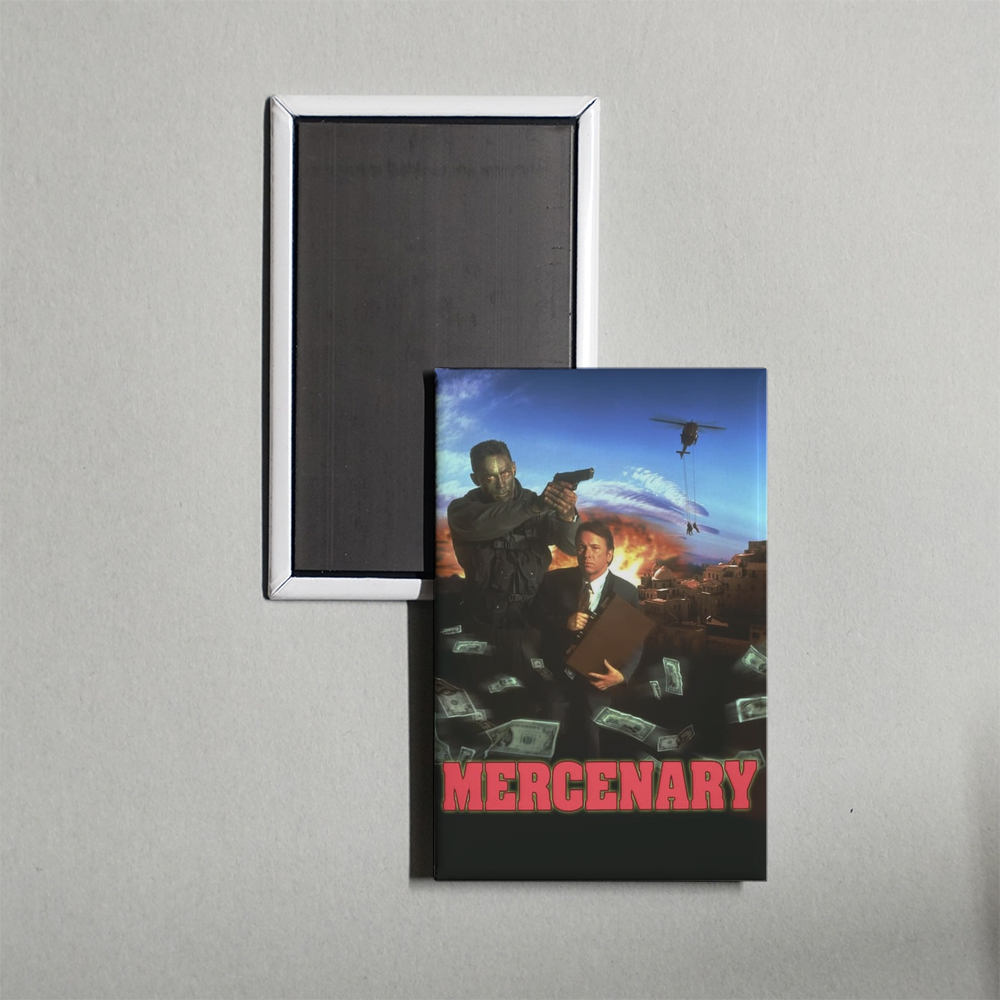 Mercenary Mini Movie Fridge Magnet