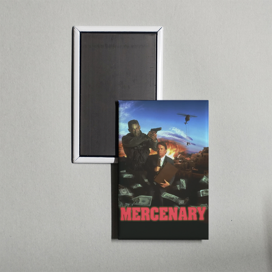 Mercenary Mini Movie Fridge Magnet