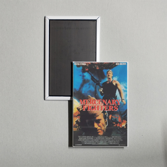Mercenary Fighters Mini Movie Fridge Magnet