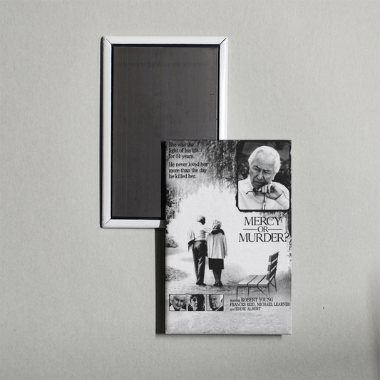 Mercy or Murder Mini Movie Fridge Magnet