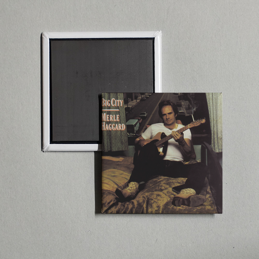 Merle Haggard - Big City Album Cover Fridge Magnet