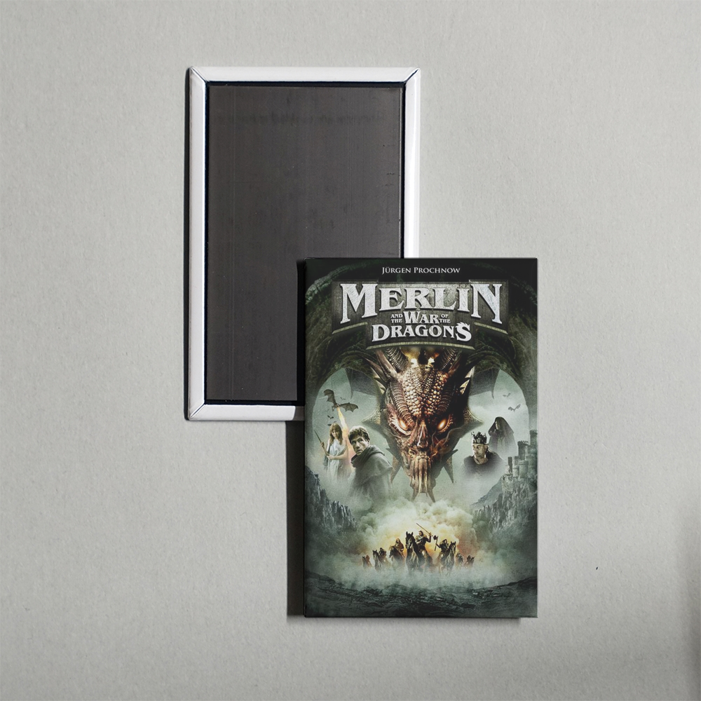 Merlin and the War of the Dragons Mini Movie Fridge Magnet