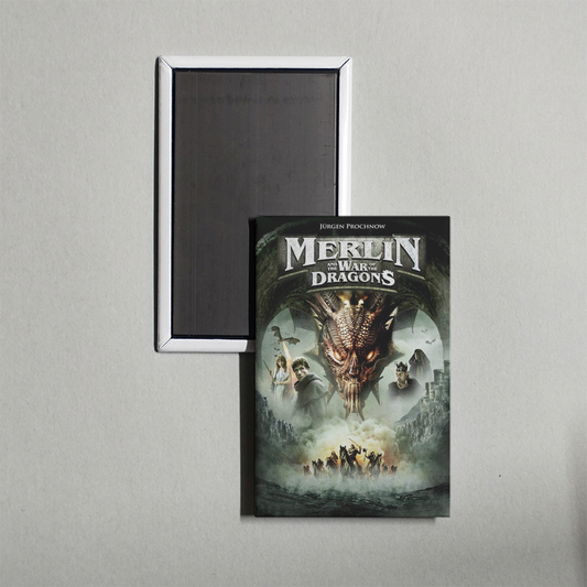 Merlin and the War of the Dragons Mini Movie Fridge Magnet