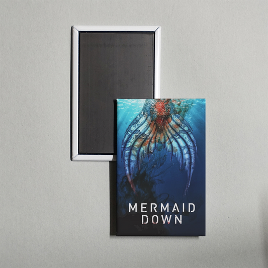 Mermaid Down Mini Movie Fridge Magnet