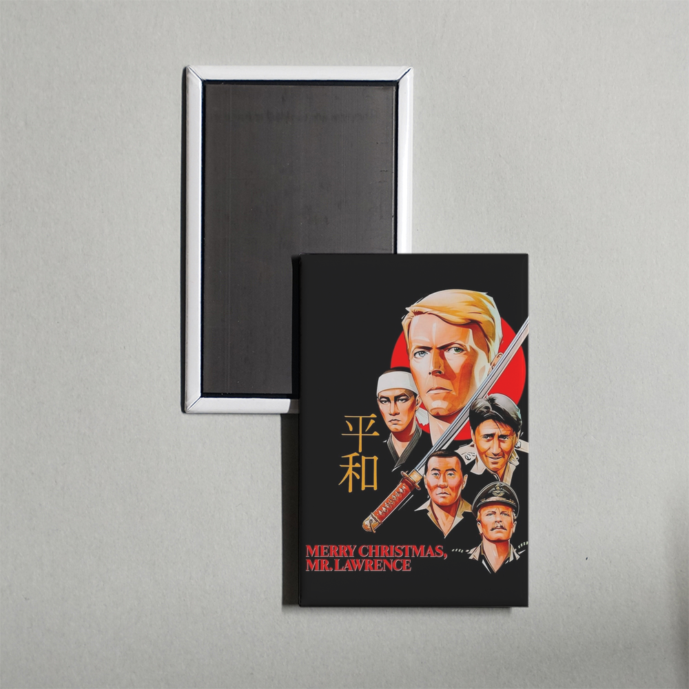 Merry Christmas, Mr. Lawrence Mini Movie Fridge Magnet