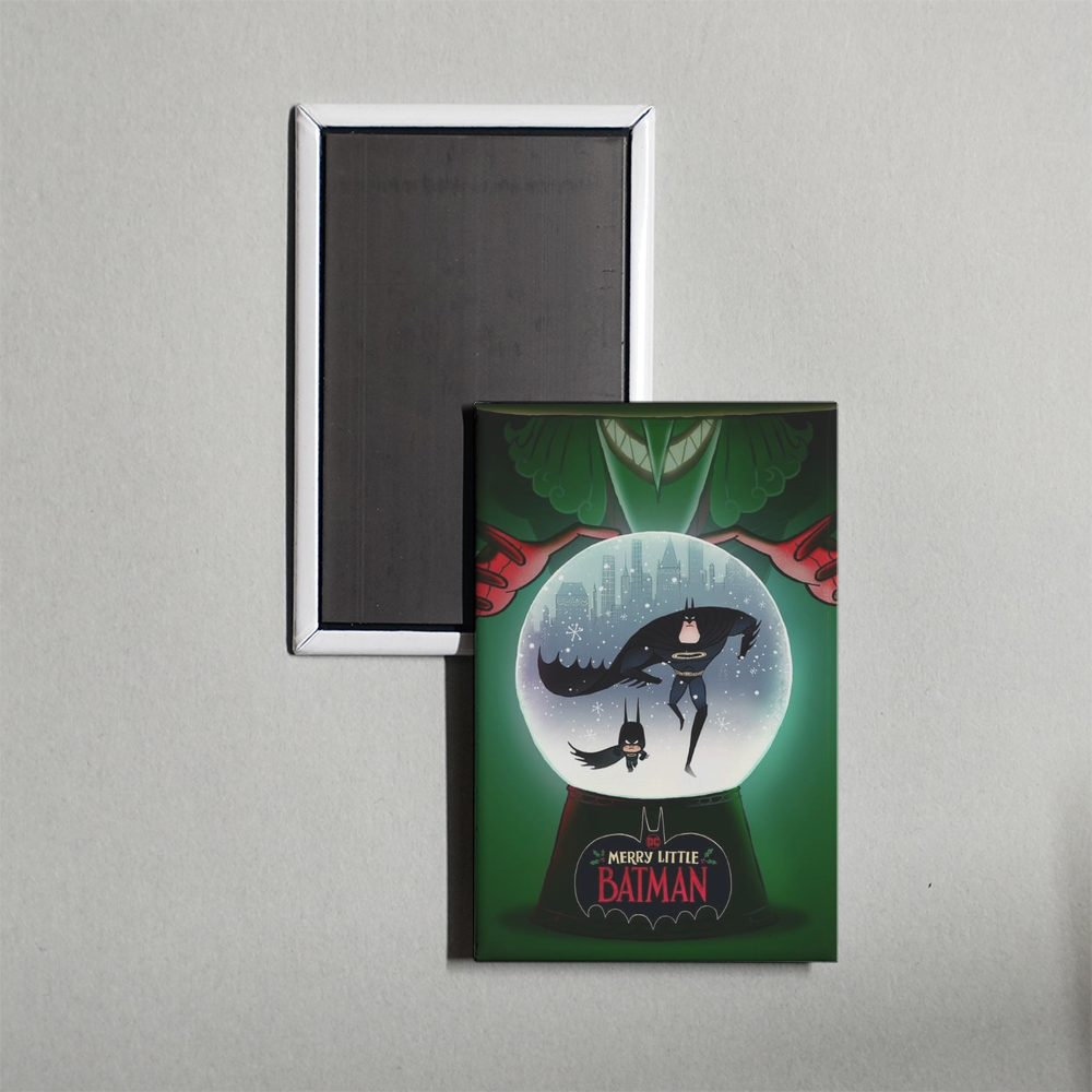 Merry Little Batman Mini Movie Fridge Magnet