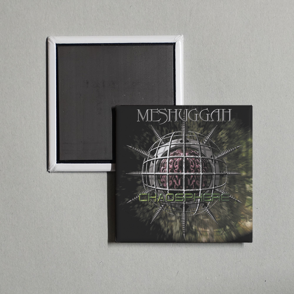 Meshuggah - Chaosphere Album Cover Fridge Magnet