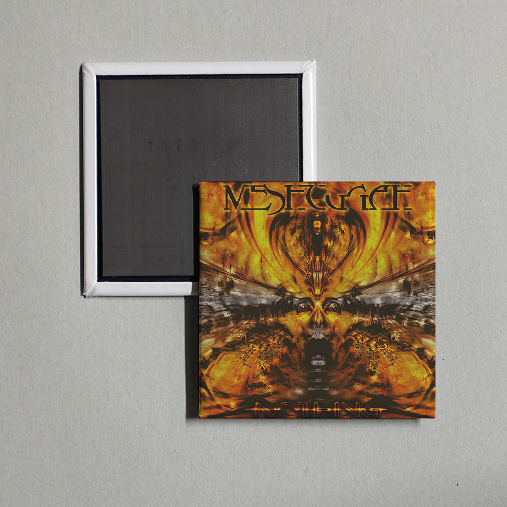 Meshuggah - Nothing Album Cover Fridge Magnet