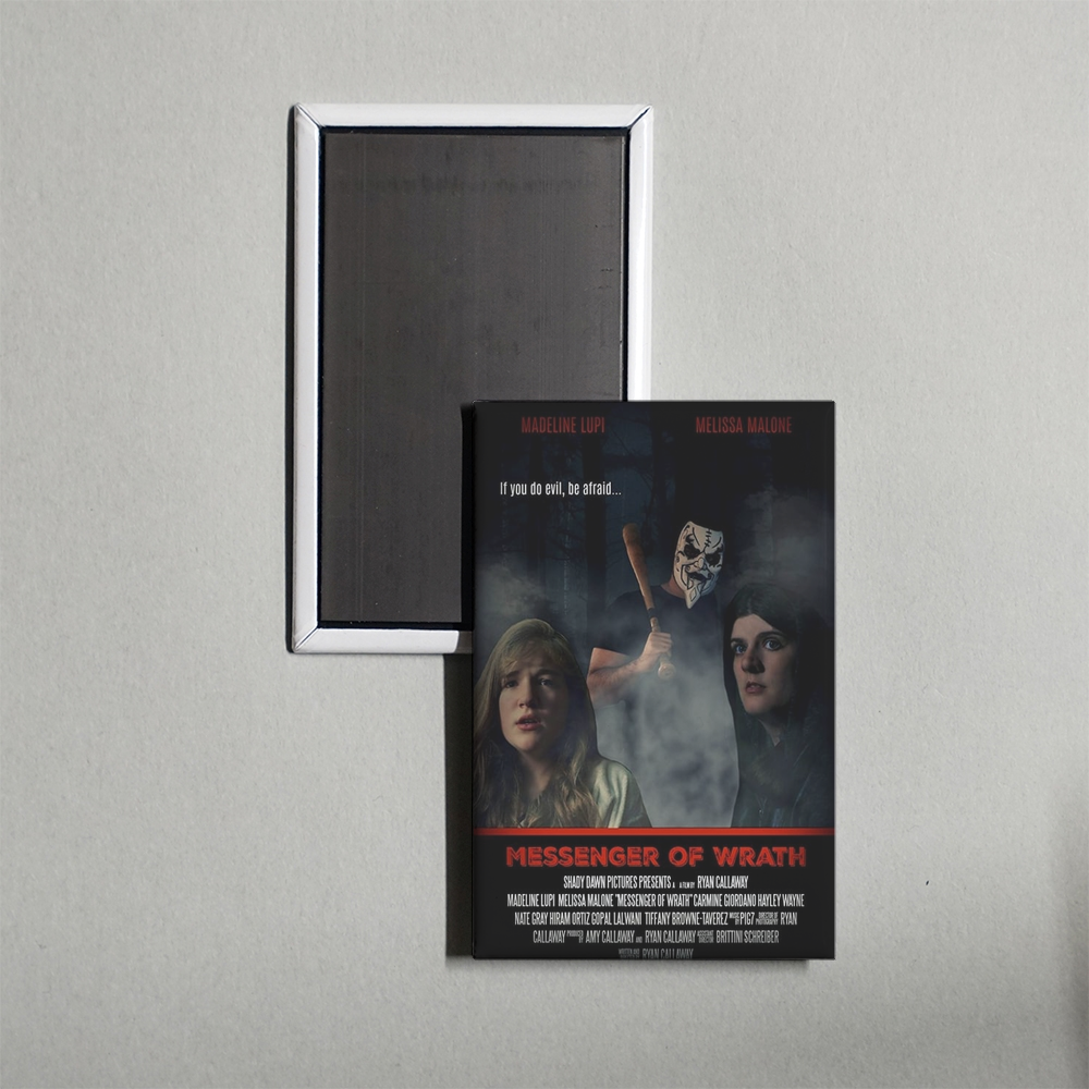 Messenger of Wrath Mini Movie Fridge Magnet