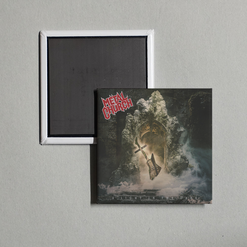 Metal Church - A Light in the Dark Album Cover Fridge Magnet