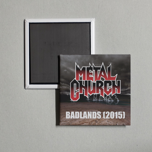 Metal Church - Badlands (2015) Album Cover Fridge Magnet