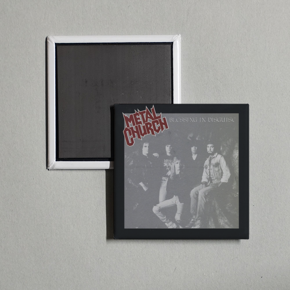 Metal Church - Blessing In Disguise Album Cover Fridge Magnet