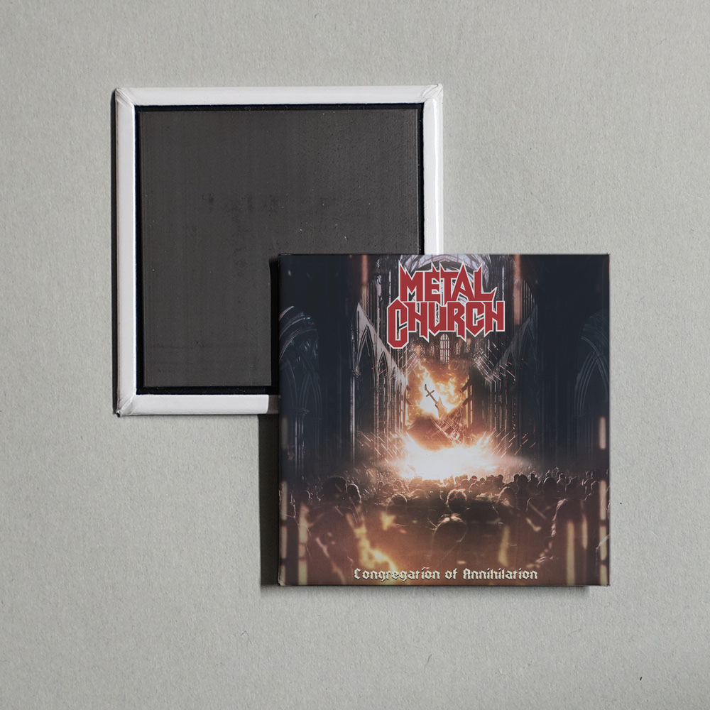 Metal Church - Congregation of Annihilation Album Cover Fridge Magnet