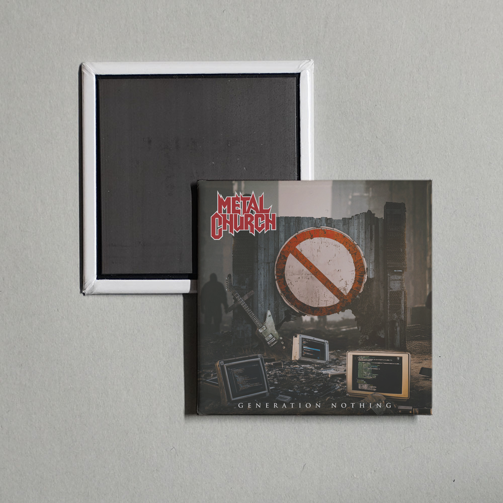 Metal Church - Generation Nothing (Remastered, 2025) Album Cover Fridge Magnet