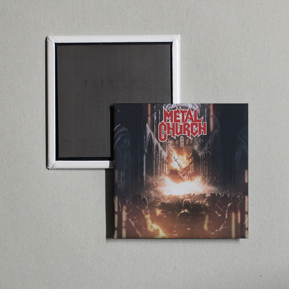 Metal Church - Pick a God and Prey Album Cover Fridge Magnet
