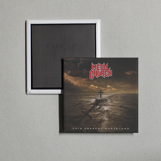 Metal Church - This Present Wasteland (Remastered, 2025) Album Cover Fridge Magnet