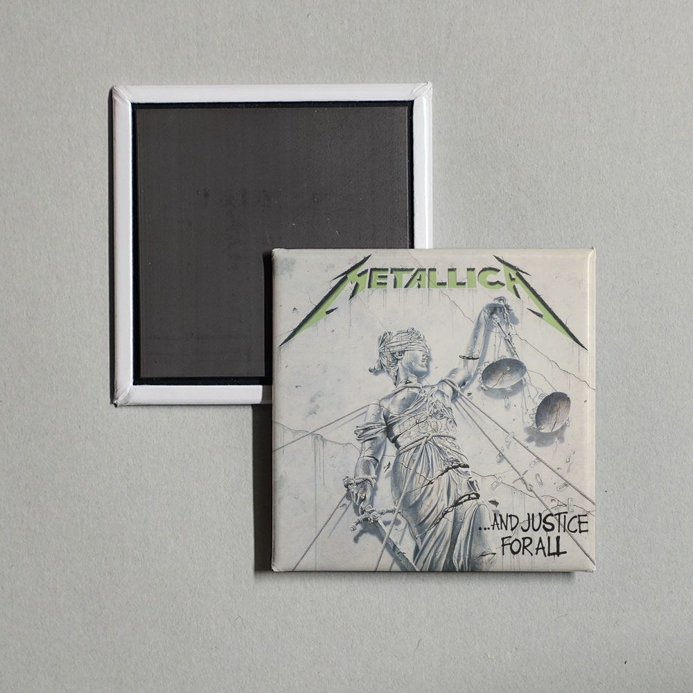 Metallica - ...And Justice for All (Remastered Deluxe Box Set) Album Cover Fridge Magnet